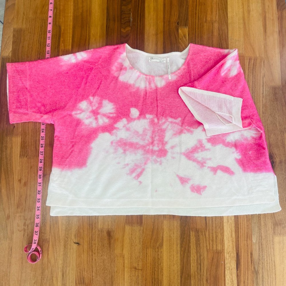 Anthropologie Flutter Sleeve Cashmere Top - M